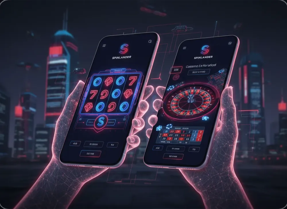 Mobile Casino Interface